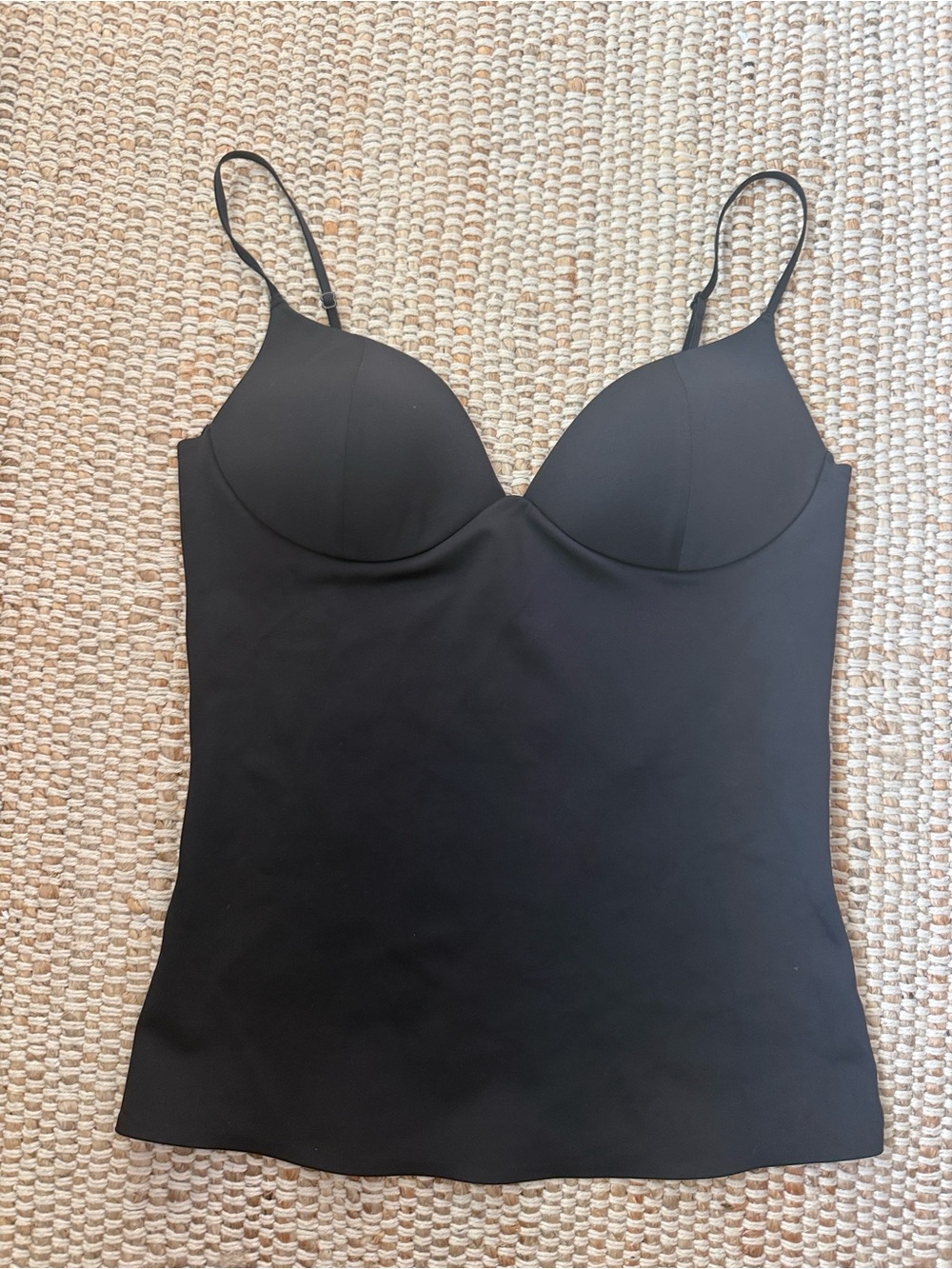 ZARA Polyamide Blend Bustier Top